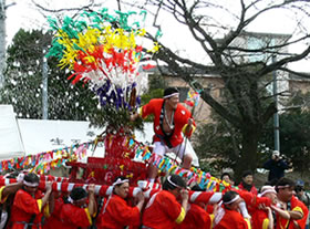 厄除祭の様子